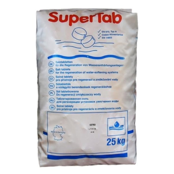Немецкая таблетированная соль SuperTab 