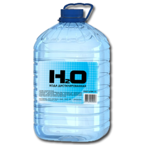 Дистиллированная вода 5 литров 